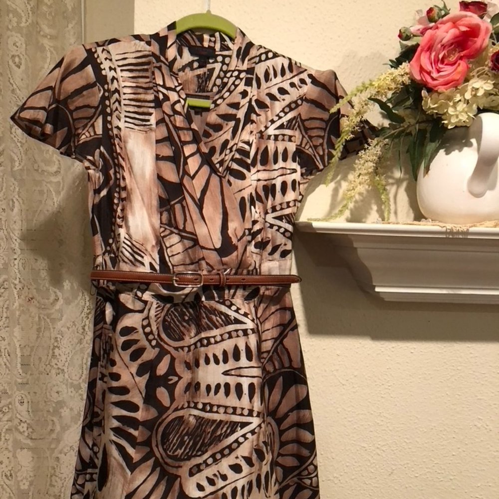 Summer Safari Midi Dress